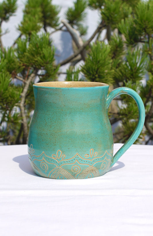 Tasse Mandala Jade