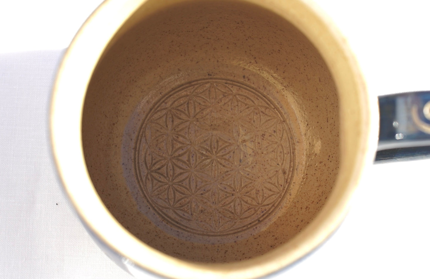 Tasse Mandala blau