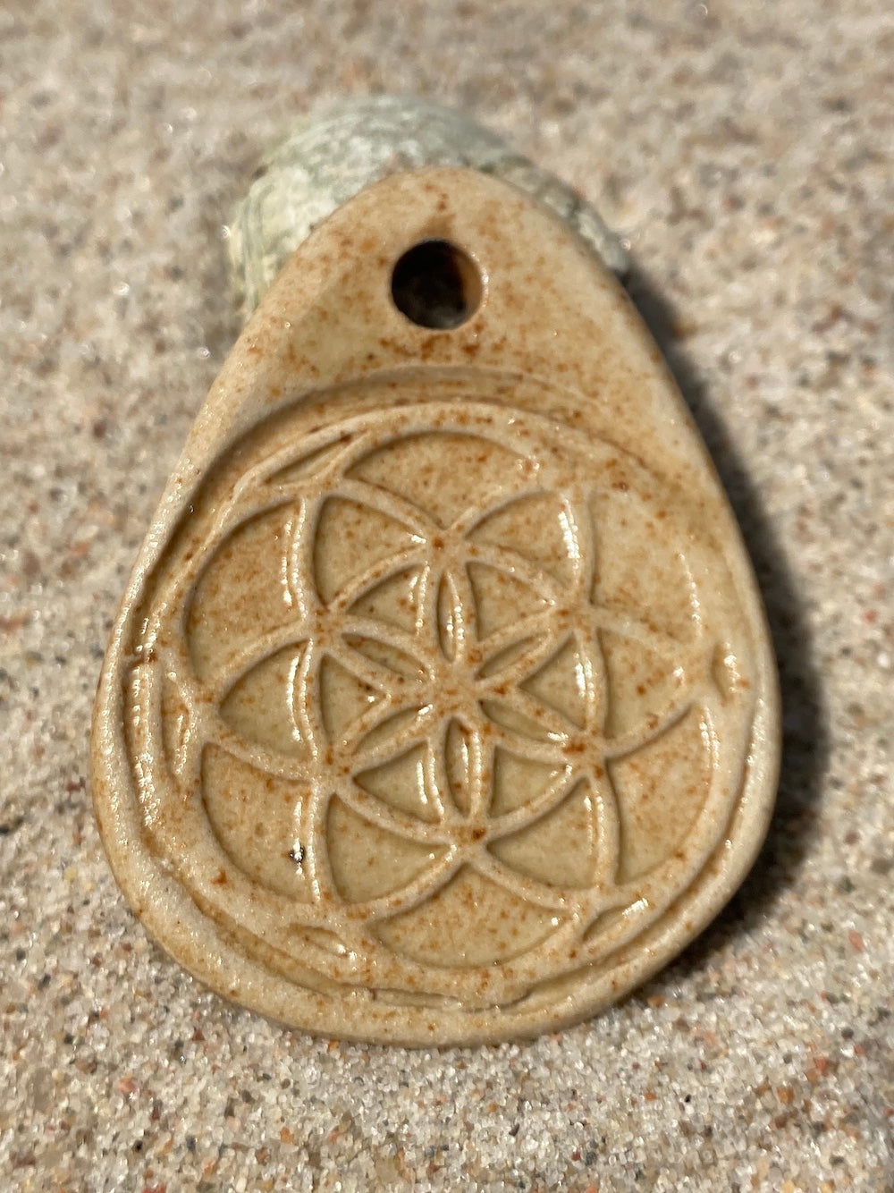 Amulet seed of life bright